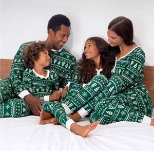 Lauren Conrad Family Pajamas Man and Woman Fairisle